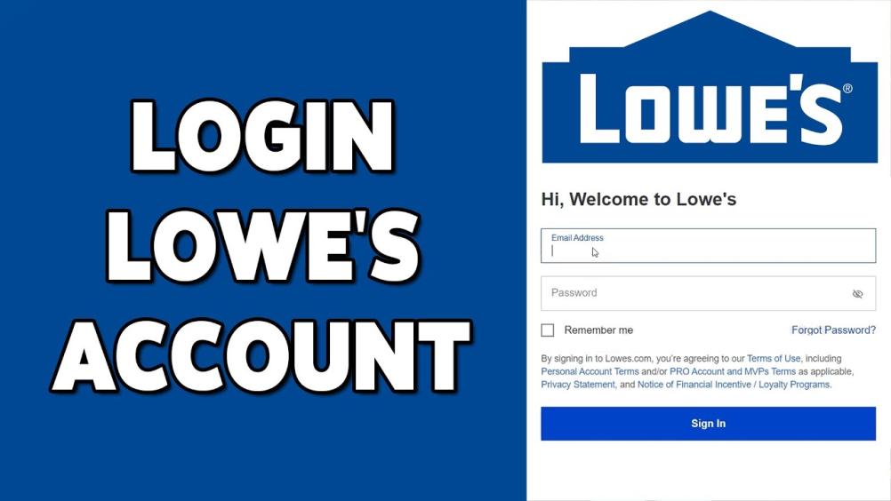 delete lowes account