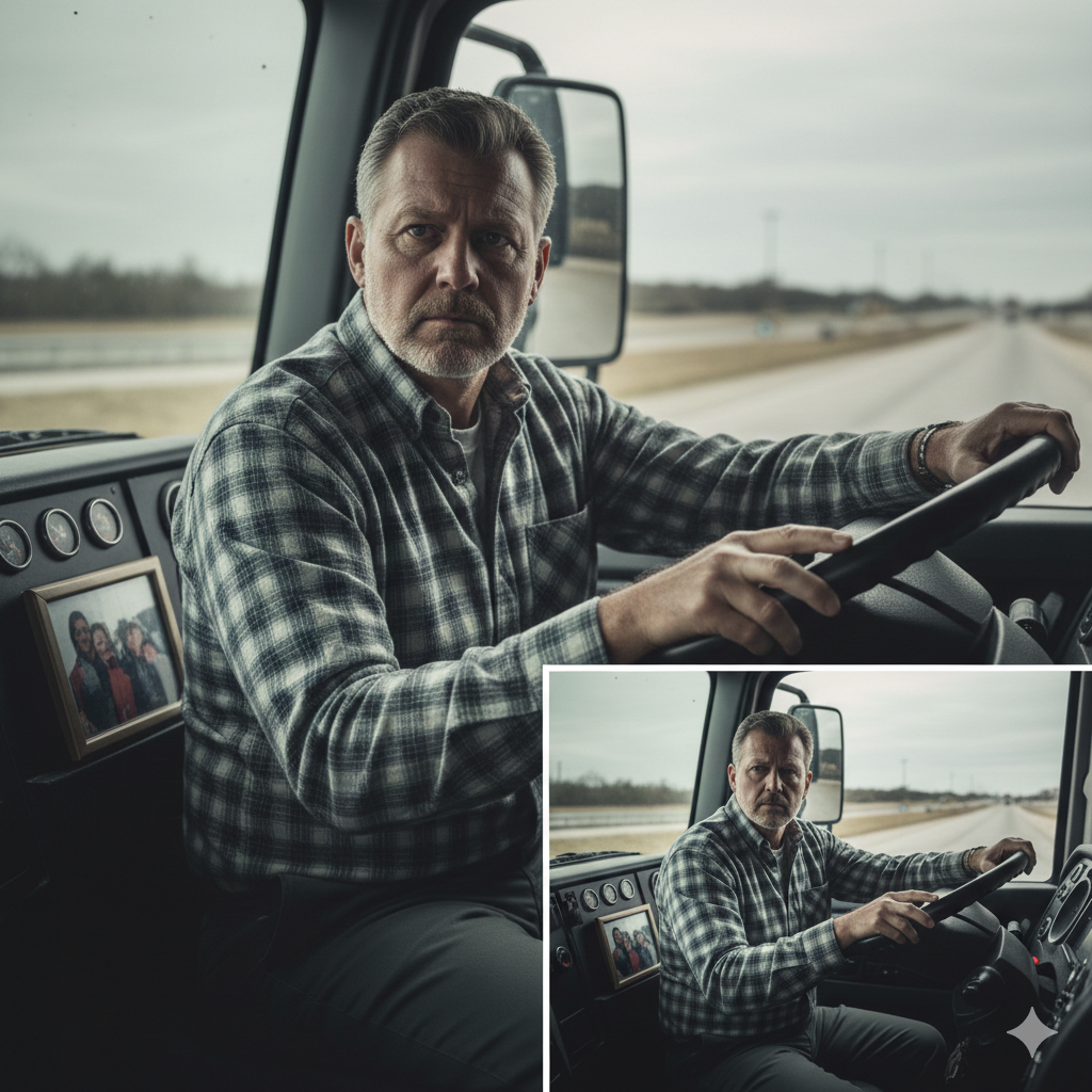 Commercial driver undergoing DOT medical exam to check disqualifying health conditions