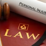 Personal injury attorney preparing case for accident injury lawsuit