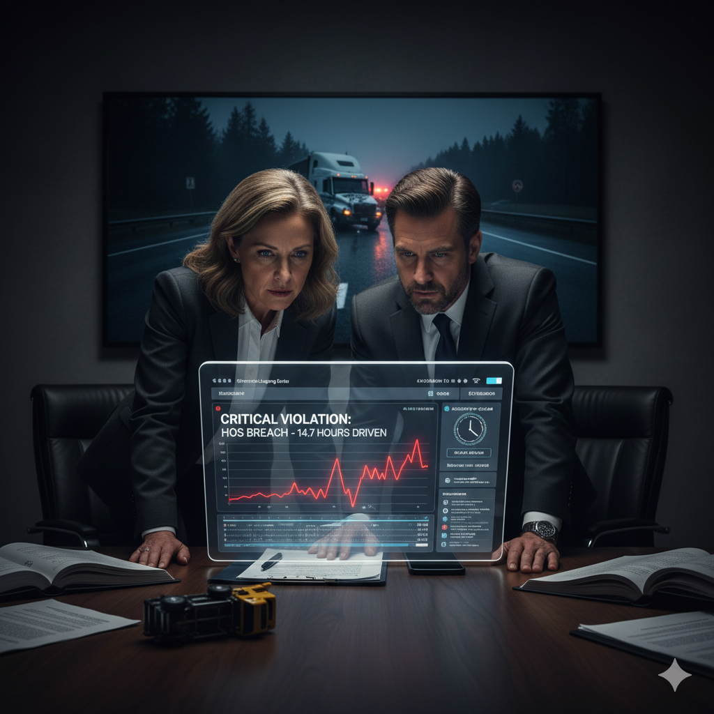 How Electronic Logging Device (ELD) Data is Used in Semi-Truck Accident Claims