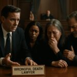 Houston wrongful death attorney consulting with grieving family about justice and compensation